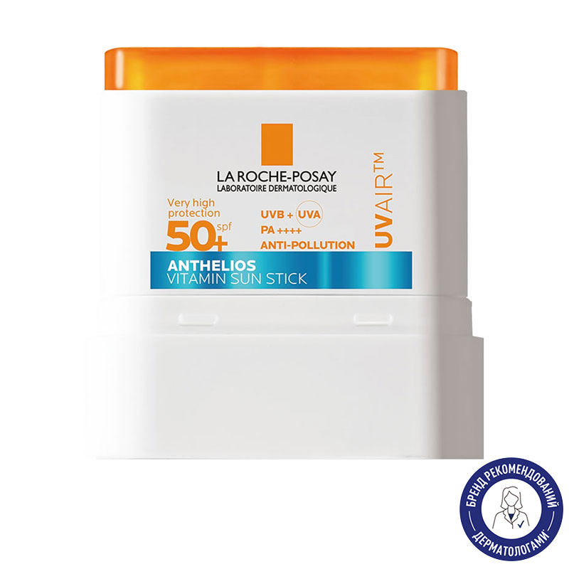 Сонцезахисний стік для обличчя La Roche-Posay Anthelios UV AIR Vitamin Sun Stick з антиоксидантами, SPF 50+, 50 мл